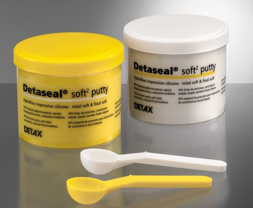 シリコン歯科材料 - Detaseal® hydroflow soft2 - DETAX GmbH & Co. KG   - 印象用トレー / 白