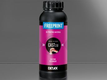 樹脂製歯科材料 - FREEPRINT® cast 2.0 - DETAX GmbH & Co. KG   - 3Dプリント用 / 鋳造 / 模型作成用