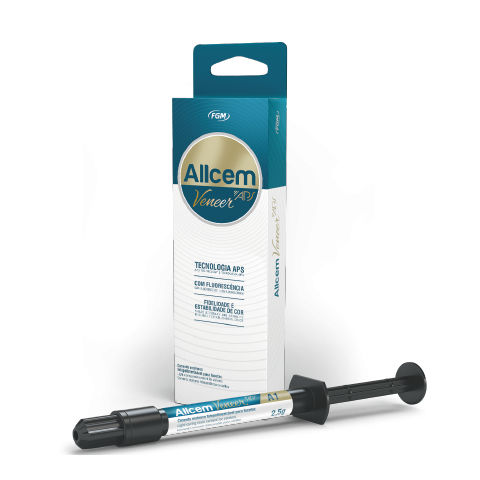 被覆冠用歯科用接着材 - Allcem Veneer  - FGM Dental Products - 光重合性