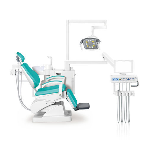 椅子付き歯科ユニット - AL-398Sanore - Foshan Anle Medical Apparatus - フレキシブル ヘッドレスト付き / 衛生システム付き / デリバリーシステム付き
