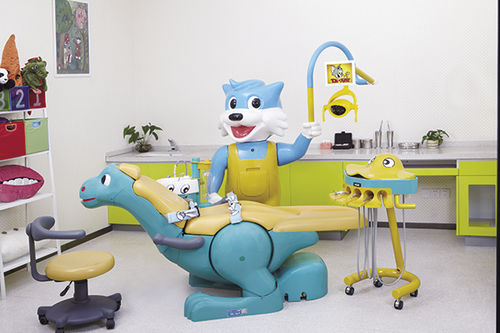 椅子付き歯科ユニット - A8000-I(B type) - Foshan YaYou Medical Equipment - デリバリーシステム付き / 子供用