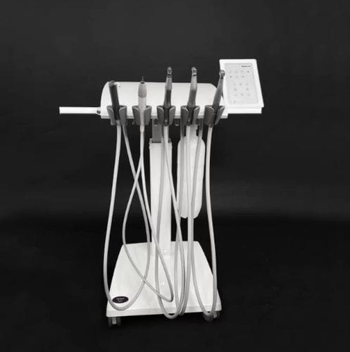移動可能歯科ユニット用器具台 - Cart-5 - Galit - LEDライト付き / 器具(5機)