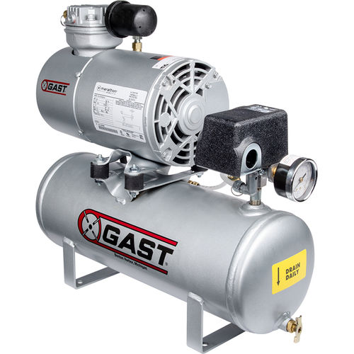 医療用圧縮システム - 2LAF-46T-M200EX - GAST GROUP LTD   - ピストン式 / 乾式 / 熱