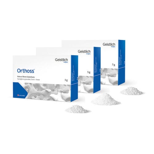 同種移植代用骨 - Orthoss® - Geistlich Pharma - 整形外科手術 / 顆粒剤
