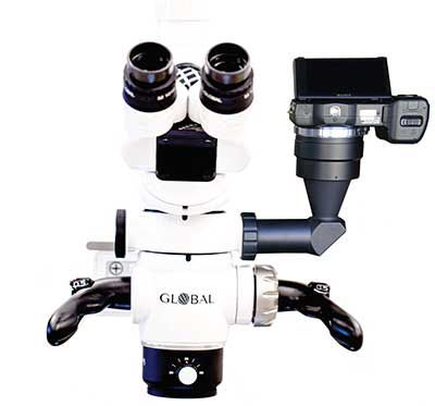 耳鼻咽喉科用診療用顕微鏡 - A-Series™ - Global Surgical Corporation   - キャスター付き / 天井取付け / 壁取り付け式