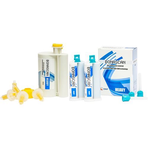 ビニールポリシロキサン歯科材料 - BONASCAN Heavy - DMP - 印象用トレー / 歯科インレー用 / 歯科アンレー用