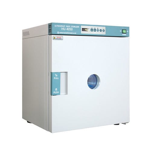 乾熱医療用減菌器 - HU-4050 - Hanshin Medical - 紫外線 / 卓上 / 自動