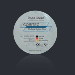 PMMA歯科材料 - imes-icore GmbH - セラピーマウスピース用 / 高透明