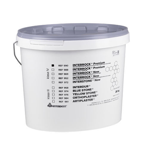 石膏歯科材料 - INTERROCK PREMIUM Typ IV - Interdent - 石製 / 歯の修復用 / CAD/CAM