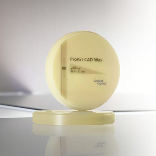 セラミック製歯科材料 - ProArt CAD® - Ivoclar Vivadent - ワックス製 / CAD/CAM