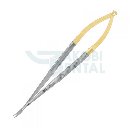 顕微鏡手術用ハサミ - S5152 - Jakobi Dental GmbH - 口腔外科用 / Castroviejo / 人間