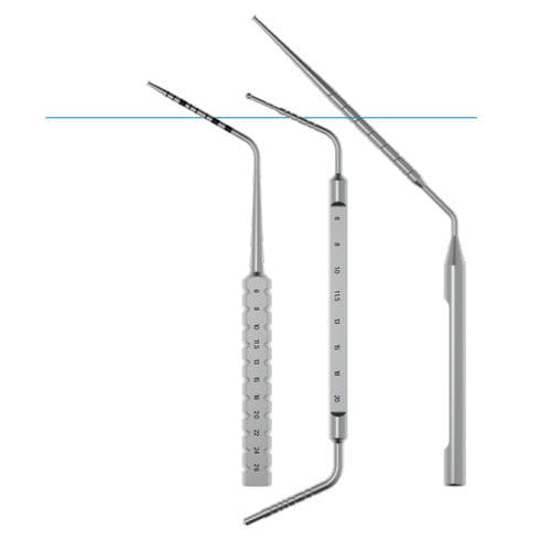 インプラント用アバットメント深さ計測器 - JD series - JDENTALCARE SRL   - 截骨刀 / 角度付き