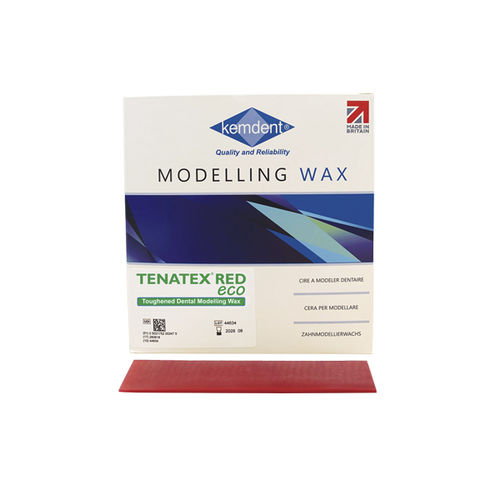 ワックス製歯科材料 - TENATEX RED ECO - KEMDENT ASSOCIATED DENTAL PRODUCTS LTD   - 歯科技工室用