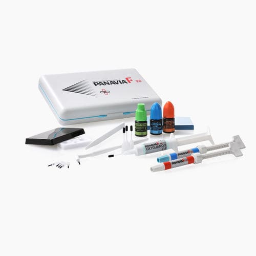 歯の修復用歯科用接着材 - PANAVIA™ F 2.0 - Kuraray Noritake Dental - 樹脂製 / セラミック用 / 金属用