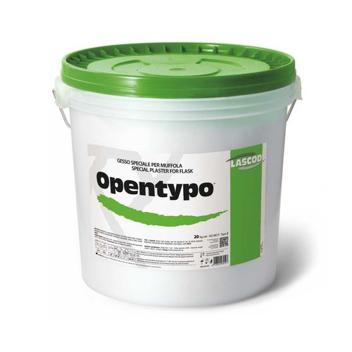 石膏歯科材料 - Opentypo - LASCOD S.p.A.   - 印象用トレー / 粉末状 / 白