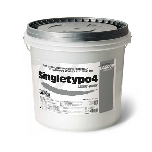 石製歯科材料 - Singletypo4 light grey - LASCOD S.p.A.   - 印象用トレー / 粉末状