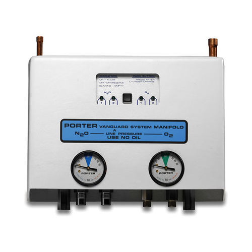 医療ガス用マニホールド - 4222CXB - Porter Instrument - 自動 / 流量転換器