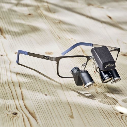 歯科用ヘッドライト - DeLight Wireless™ - Optergo AB - 双眼ループ用