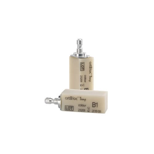 CAD/CAM歯科材料 - artBloc® Temp - Merz Dental GmbH   - PMMA / 歯科用ブリッジ用 / 歯冠用