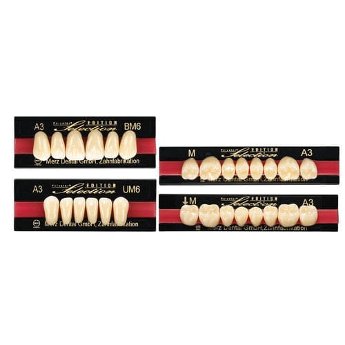 アクリル製義歯 - Polystar® Selection EDITION - Merz Dental GmbH   - 前歯 / 奥歯