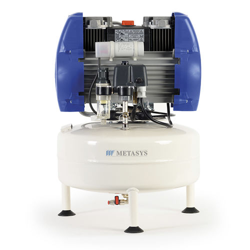 歯科コンプレッサー - META Air 24 Light - METASYS Medizintechnik - メンブレン / 空気乾燥機付き