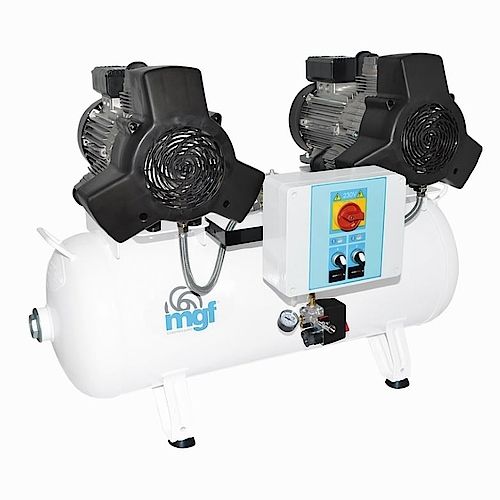 医療用コンプレッサー - 100/30 TANDEM PRIME S - MGF Compressors - 歯科 / 6つ / オイルフリー