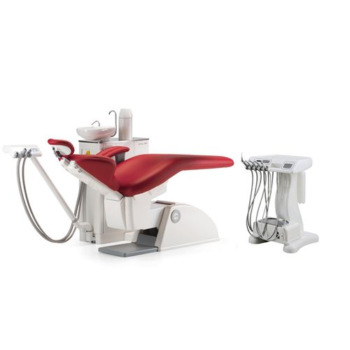 電空椅子付き歯科ユニット - Carving Plus Cart - O.M.S. S.p.A. OFFICINE MECCANICHE SPECIALIZZATE   - コンパクト / デリバリーシステム付き