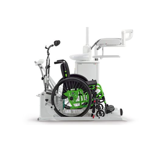 車椅子用歯科ユニット - Libra  - O.M.S. S.p.A. OFFICINE MECCANICHE SPECIALIZZATE   - デリバリーシステム付き / 照明付き