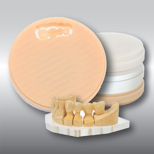 PMMA歯科材料 - DISC basic - POLIDENT d.o.o.   - CAD/CAM / 歯冠用 / 歯科用ブリッジ用