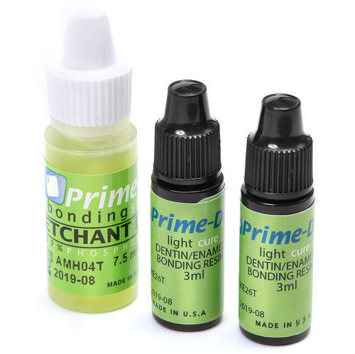 歯の修復用接着材 - Prime Dental Manufacturing, Inc.   - 樹脂製 / 光重合性 / 化学結合