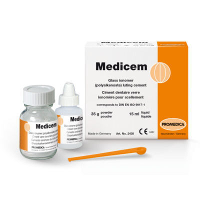 歯科用ブリッジ用歯科用接着材 - Medicem - Promedica Dental Material GmbH   - 歯冠用 / 歯科インレー用 / 歯科アンレー用