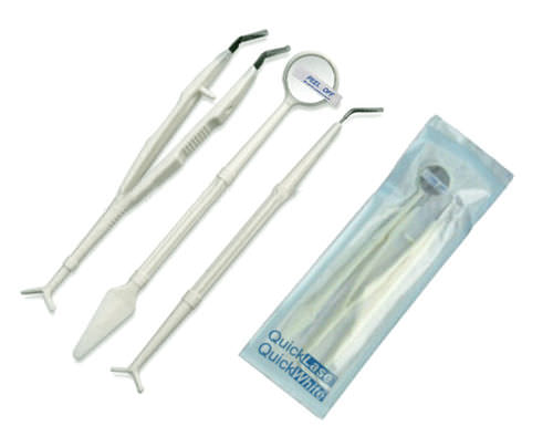 歯科診断用器具一式 - Quicklase Quickwhite   - 使い捨て