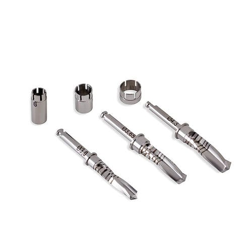 インプラント用ドリル - FSV series - SAEG S.r.l. - ステンレススチール製 / 円筒形