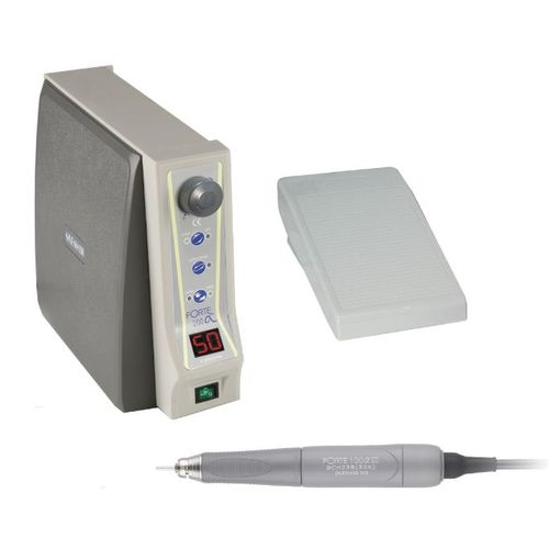歯科技工所用マイクロモーター制御ユニット - FORTE200α-D - SAESHIN - ブラシレス電動 / 膝操作 / コンプリート セット