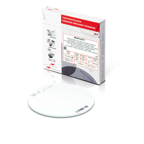 スポーツマウスガード用歯科材料 - BIOPLAST® - Scheu-Dental GmbH   - アクリル製 / セラピーマウスピース用 / 透明