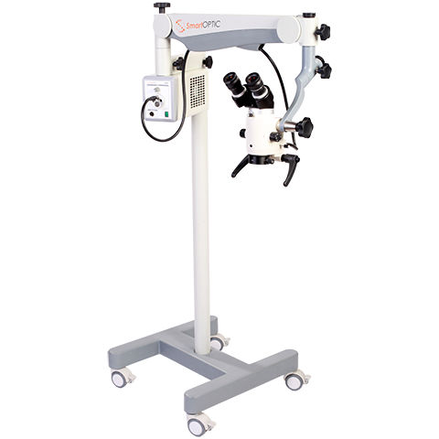 歯科用手術顕微鏡 - SmartOPTIC - Vena Entis Seliga Microscope A. Seliga   - キャスター付き