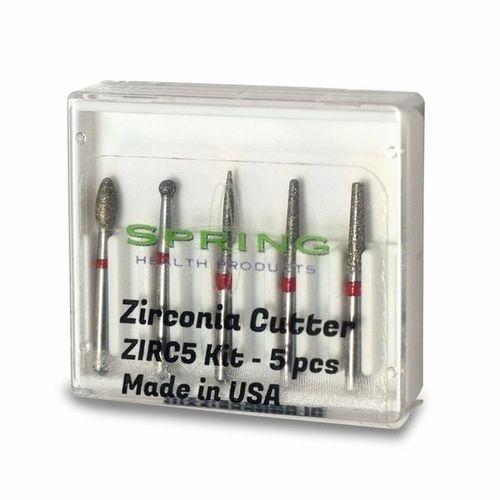 歯科用バー - Zirc 5 - Spring Health Products, Inc.   - ダイアモンド / 切開