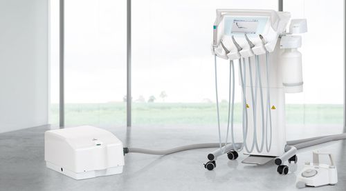 台車式歯科ユニット用器具台 - Stern Weber - 器具(5機)