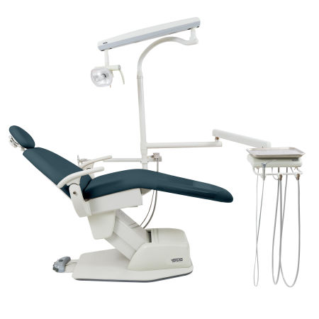 椅子付き歯科ユニット - 7000BY POST MOUNTED - Summit Dental Systems   - デリバリーシステム付き / 照明付き / 子供用