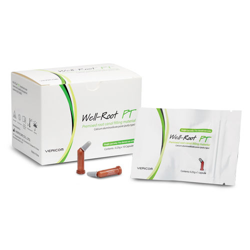 バイオセラミックス歯科材料 - Well-Root PT - VERICOM Co., Ltd.   - 根管充填 / 放射線不透過性 / 生体適合性