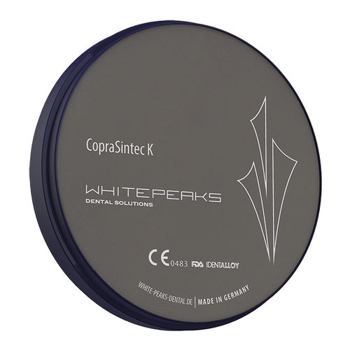コバルト クロム製歯科材料 - CopraSintec K - Whitepeaks Dental Solutions GmbH - 歯の修復用 / 製粉