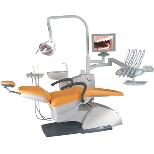 椅子付き歯科ユニット - S2318 - Sinol Dental Limited - モニター付き / 衛生システム付き / デリバリーシステム付き