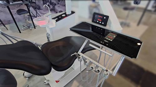椅子付き歯科ユニット - LIBERTY  - ZEISING GNATHOLOGIE GmbH   - フレキシブル ヘッドレスト付き / 衛生システム付き / デリバリーシステム付き