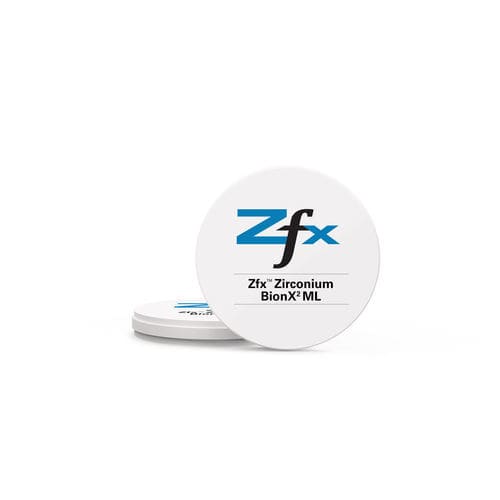 ジルコニウム製歯科材料 - BionX ML - Zfx GmbH - 歯科用ブリッジ用 / 歯冠用 / 歯科インレー用