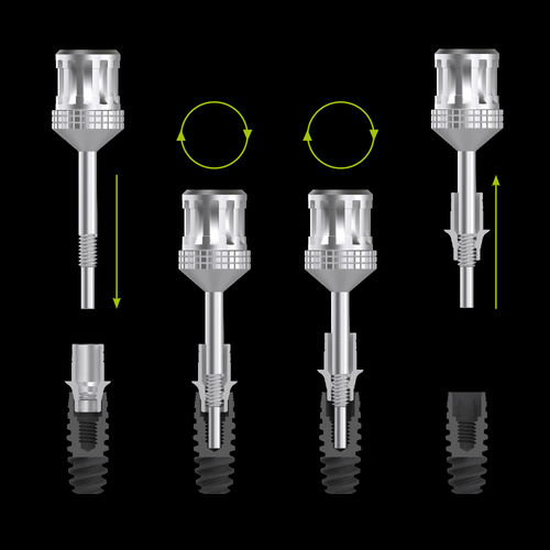 インプラントアバットメント用抽出用器具 - Zirkonzahn - インプラント