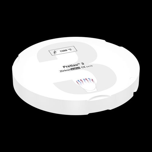 ジルコニア製歯科材料 - Prettau® 3 Dispersive® - Zirkonzahn - 歯の修復用 / 高透明