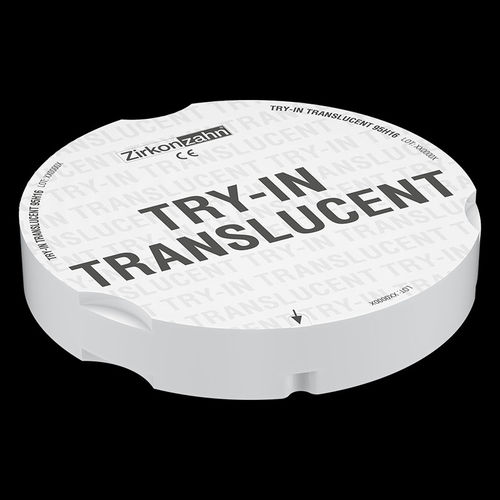 樹脂製歯科材料 - Try-In Translucent - Zirkonzahn - 歯の修復用