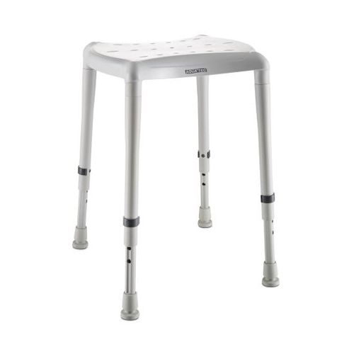 背もたれなしシャワー用スツール - Aquatec DOT - Invacare - 肘掛け付き / 高さ調節可能な / 折りたたみ式