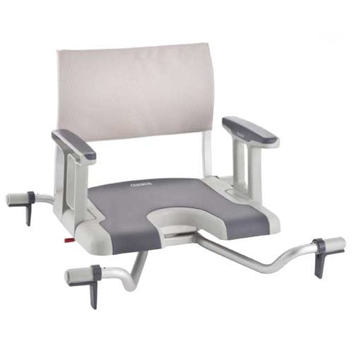肘掛け付きシャワー用チェア - Aquatec Sorrento - Invacare - カットアウトシ－ト付き / 背もたれ付き / 吊り下げ式
