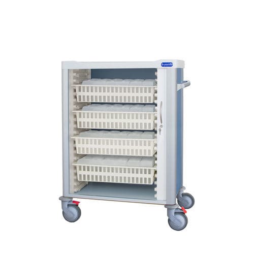 病院用台車 - F-C-6040-1270PE - Behmpat Producciones S.L - 薬剤用 / 輸送用 / 治療用